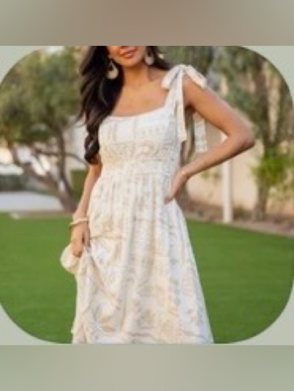 By the river maxi tiered dress